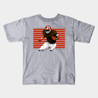 Cleveland Pixel Running Back Kids T-Shirt